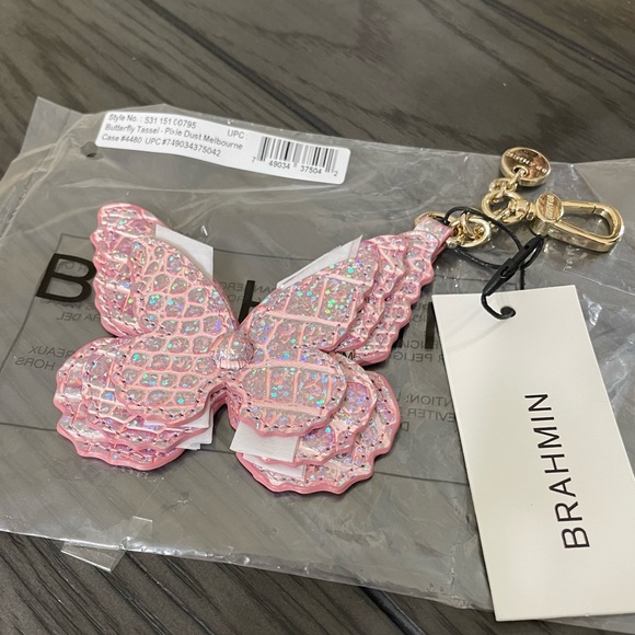 Brahmin Pixie Dust Butterfly tassel - Picture 1 of 2